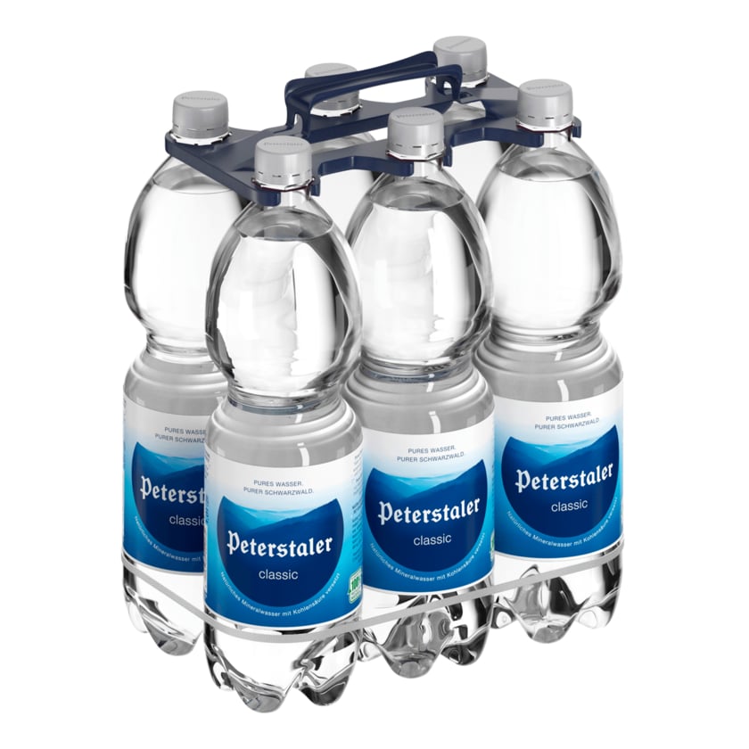 Peterstaler Mineralwasser Classic 6x1l